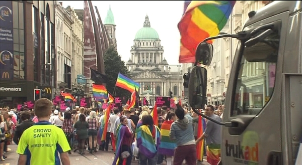 Organisers say Belfast's parade is the biggest in Ireland