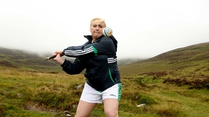 Derry's Maura McAuley was another competitor in the All-Ireland Camogie Poc Fada
