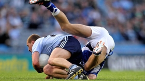 Dublin's Ciarán Kilkenny upends Colm Begley