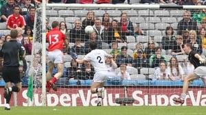 Colm O'Neill scores Cork's second goal