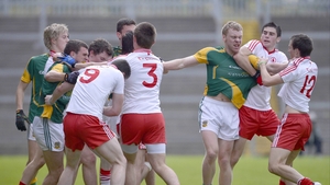 Meath and Tyrone was a close affair afterwards at Páirc Esler. Meath edged it 2-12 to 1-14