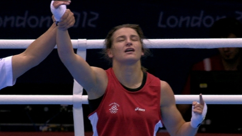 Katie Taylor will fight in the semi-final on Wednesday