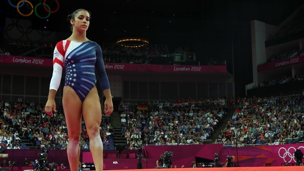 Alexandra Raisman has claimed floor gold