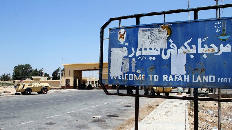 Militants opened fire this morning at the Egypt-Israel border