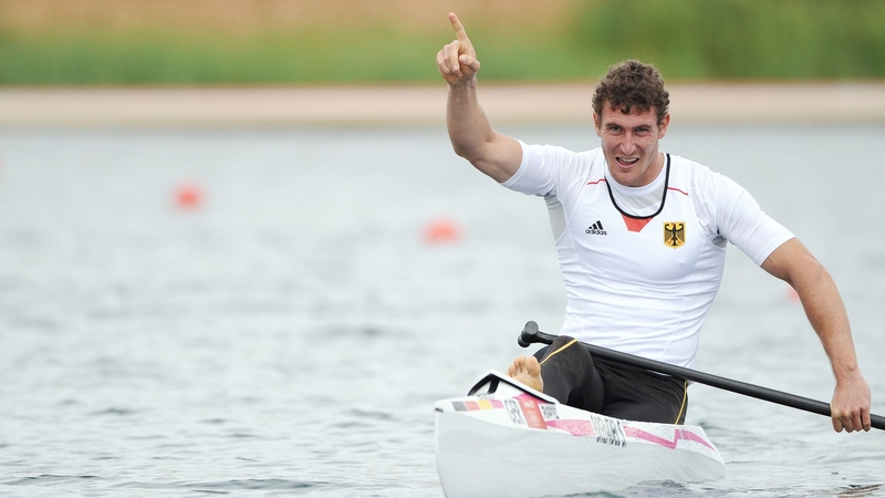 Sebastian Brendel won gold in the men's canoe sprint C1 1,000m