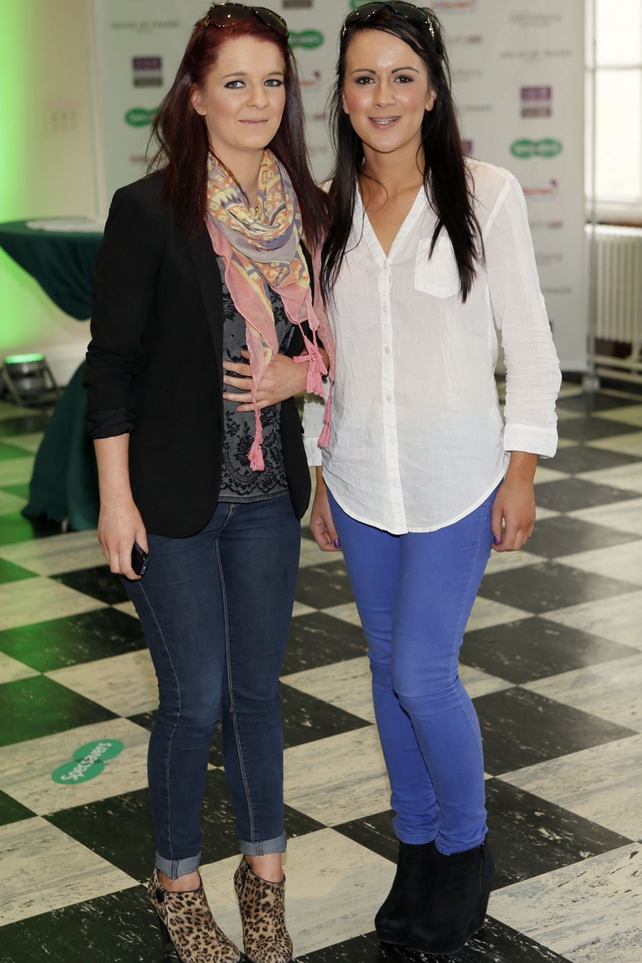 Tanya Sheeran and Olwen Byrne