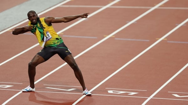 Usain Bolt holds the world record for the 100m and 200m
