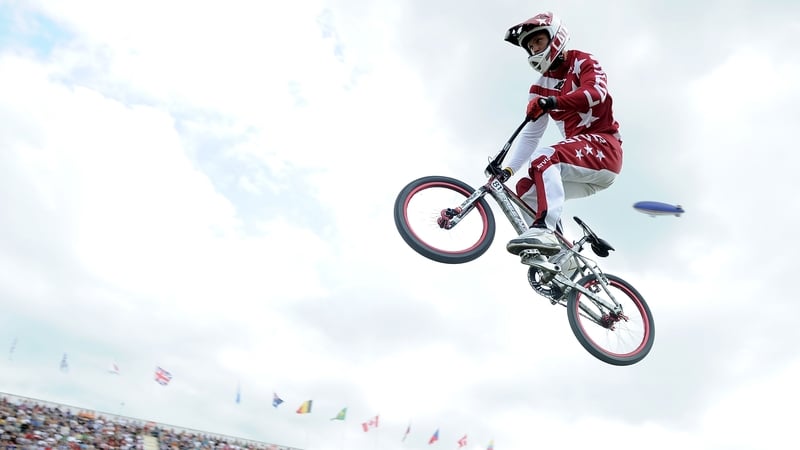 Maris Strombergs has retained his Olympic BMX title