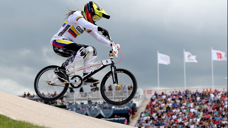 Mariana Pajon claimed an impressive win in the BMX final