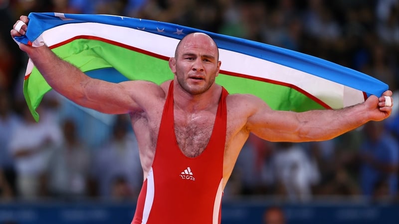 Artur Taymazov earned his third successive gold medal in the men's 120kg division
