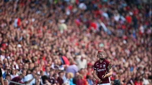 Galway's Joe Canning prepares to take a sideline cut