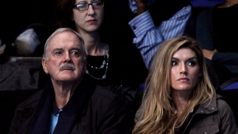 John Cleese and Jennifer Wade