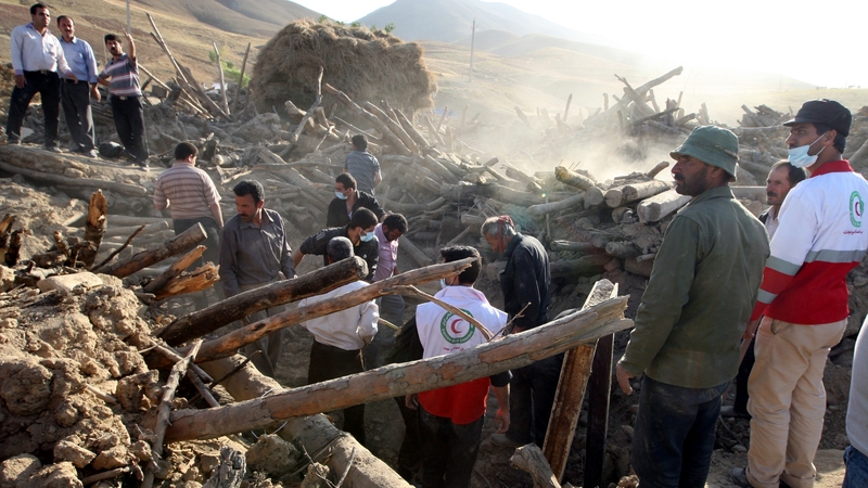 Thousands of people are staying in tents after fleeing their homes