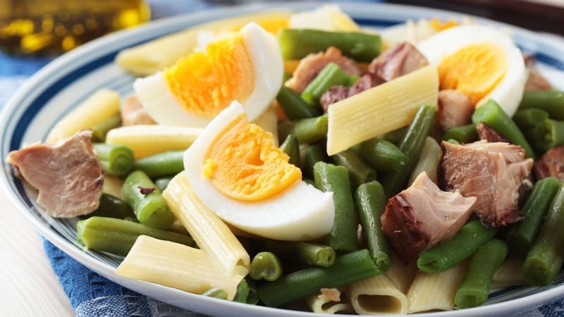 Gluten-free Pasta Nicoise Salad