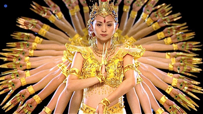 Tari Legong dancers in Samsara