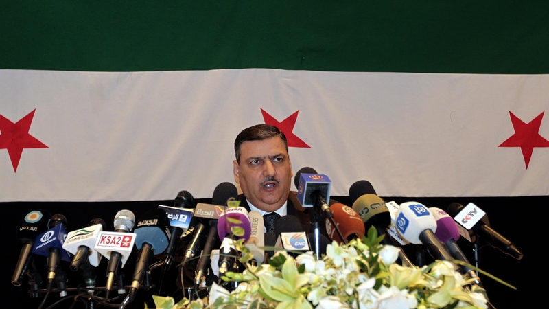 Riyad Hijab said morale was low in Syria