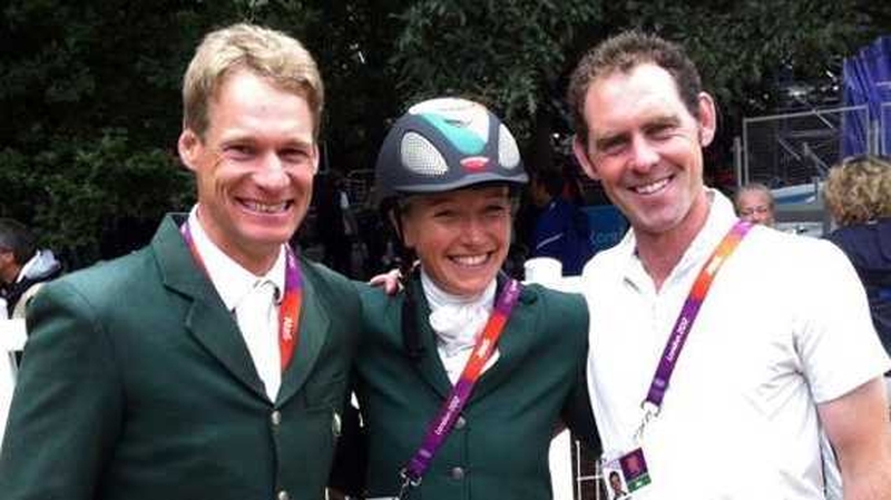 Mark Kyle, Aoife Clarke and Joseph Murphy in London
