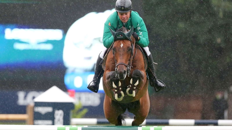 Cian O'Connor is competing on Blue Loyd at the RDS this week