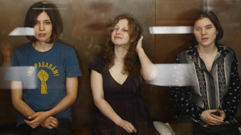 The three women were sentenced to two years in jail each