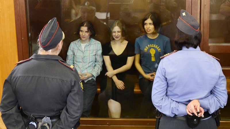 The three women have each been jailed for two years