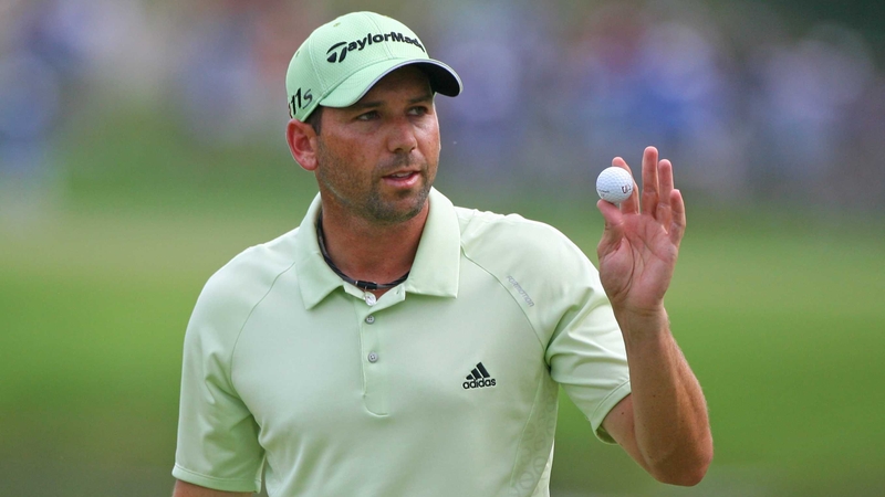 Sergio Garcia leads in North Carolina