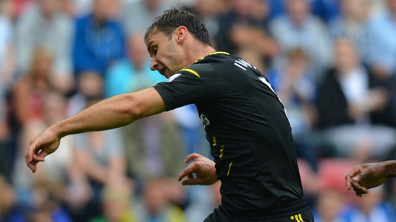 Serbian defender Branislav Ivanovic gave Chelsea an early lead