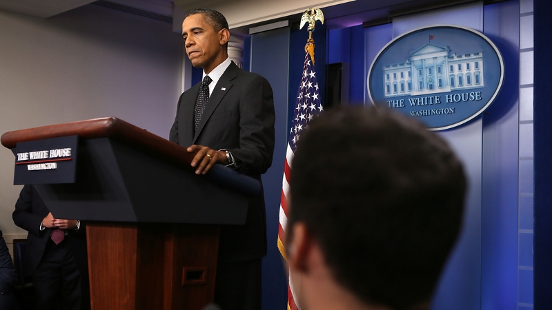 US President Barack Obama said there would be 'enormous consequences' if chemical weapons were used