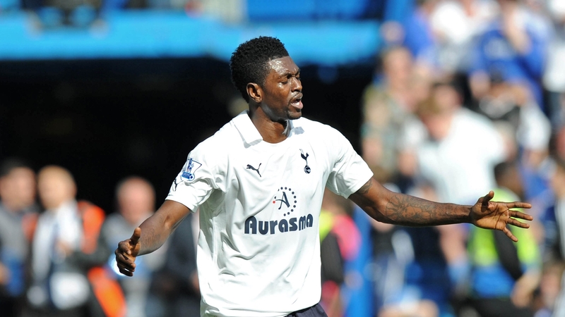 Emmanuel Adebayor has completed a move to Tottenham Hotspur following last year's loan spell