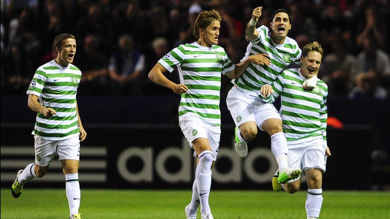 Kris Commons was on target for Celtic as they eased into the next round of the Scottish Cup