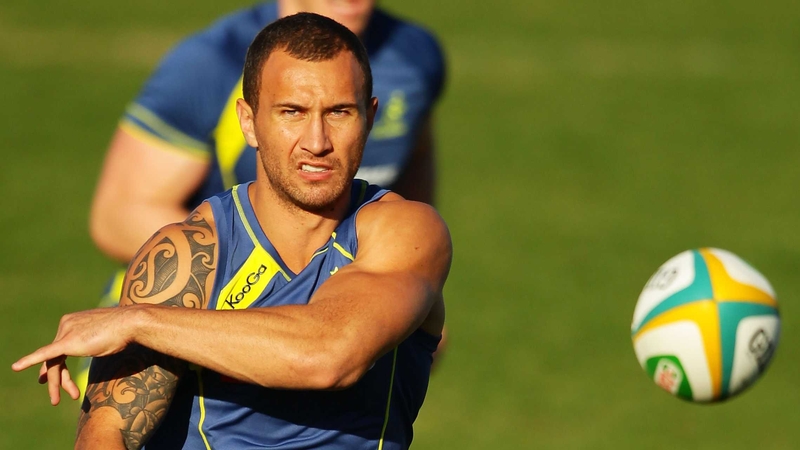 Quade Cooper - New Zealand born Australian international