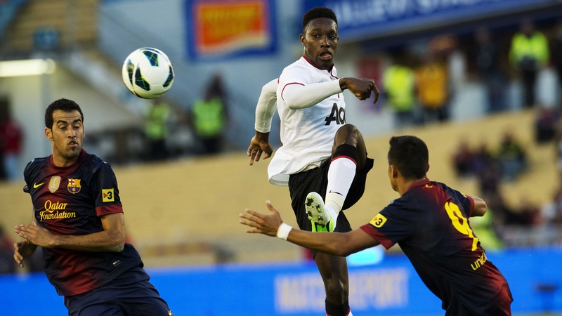 Danny Welbeck made his senior England debut in March 2011