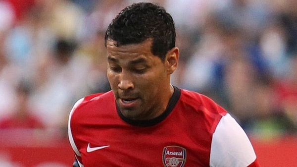 Santos was on the bench for Saturday's match against Sunderland but did not play