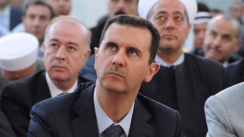 Bashar al-Assad blamed Turkey for the violence in Syria