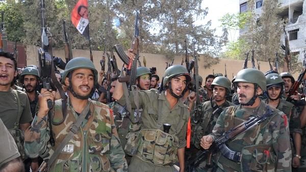 Iran has reportedly supplied the Syrian army with weapons