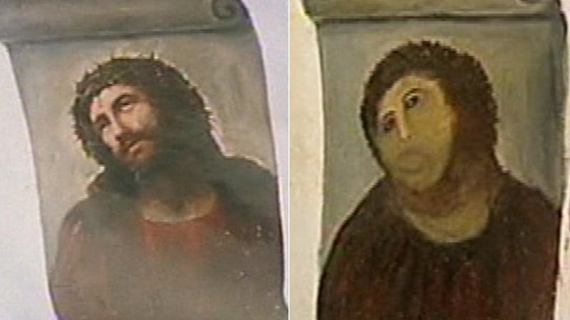 Cecilia Gimenez rose to international fame in 2012 after her botched restoration of the Ecce Homo fresco