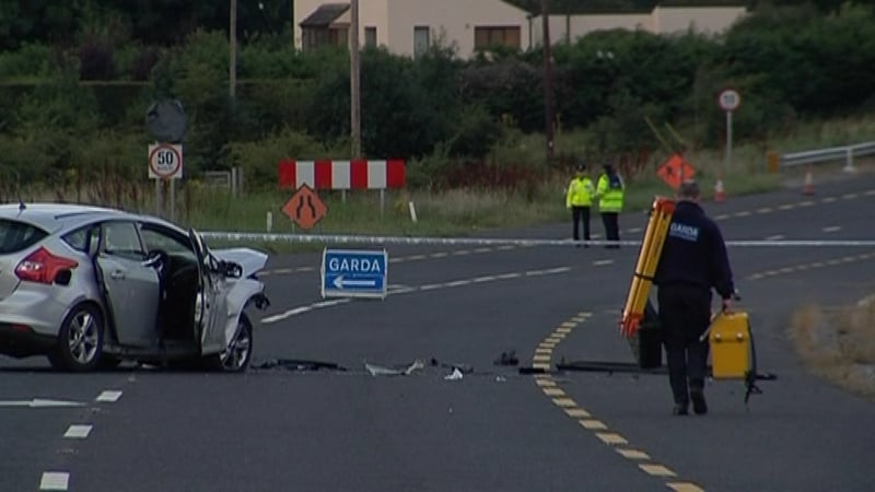 A woman died when her car collided with another car outside Mullingar