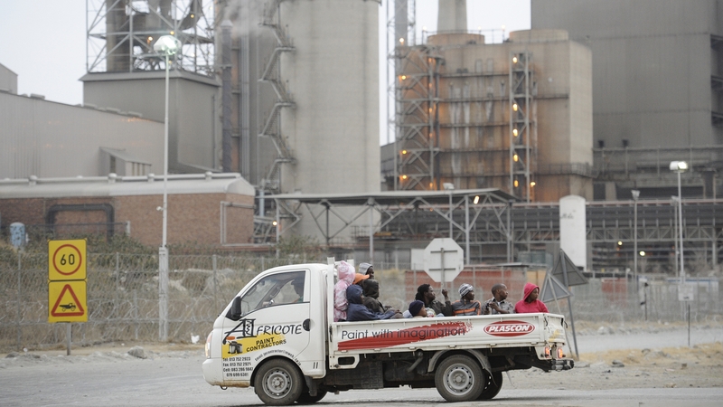 Only 13% of workers reported for duty at the mine this morning