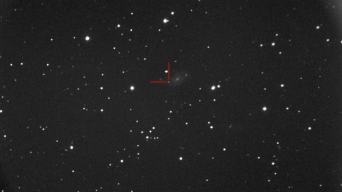 David Grennan made the discovery from his observatory in Dublin (Copyright: David Grennan)