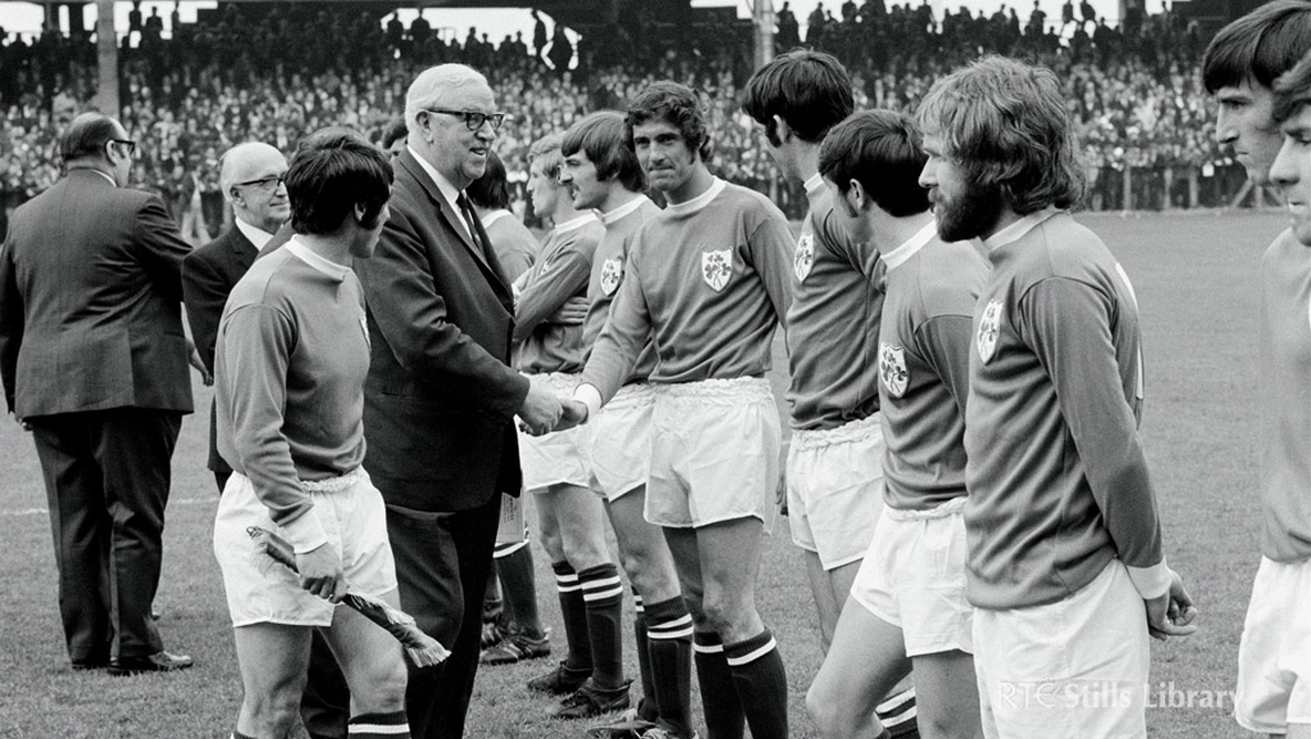 Unidentified FAI Official at Ireland V England, 24 May 1971.