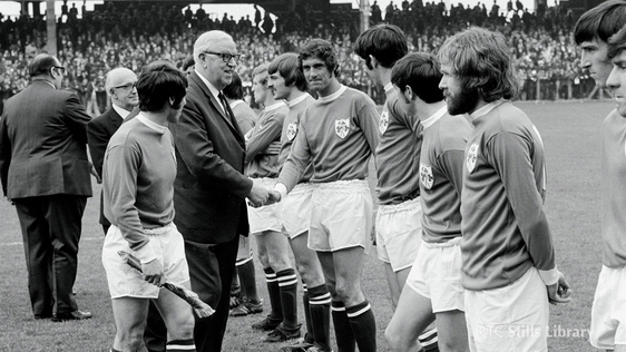 Unidentified FAI Official at Ireland V England, 24 May 1971.