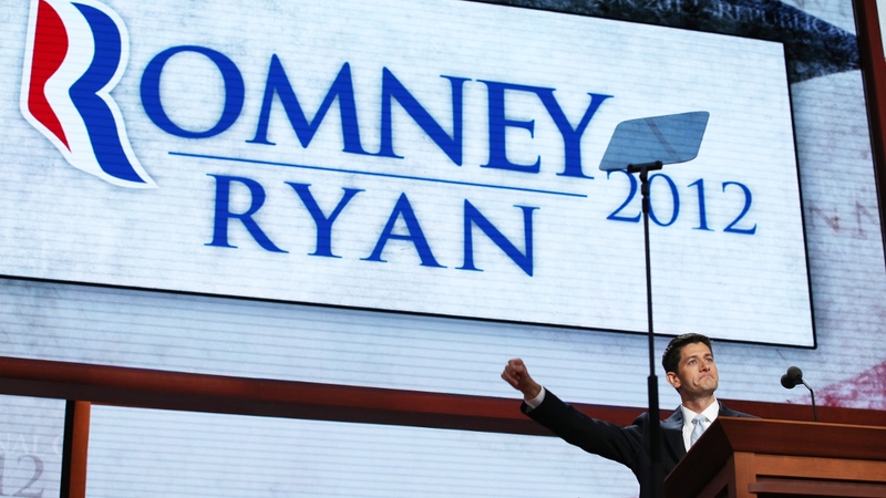Paul Ryan told delegates that he and Mitt Romney 'are going to solve this nation's economic problems'