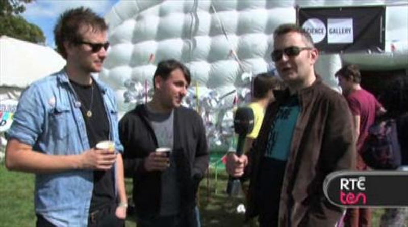 Alan Corr chats to the Delorentos at Electric Picnic