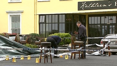 Gardaí are investigating after a man was shot in a Co Clare hotel car park