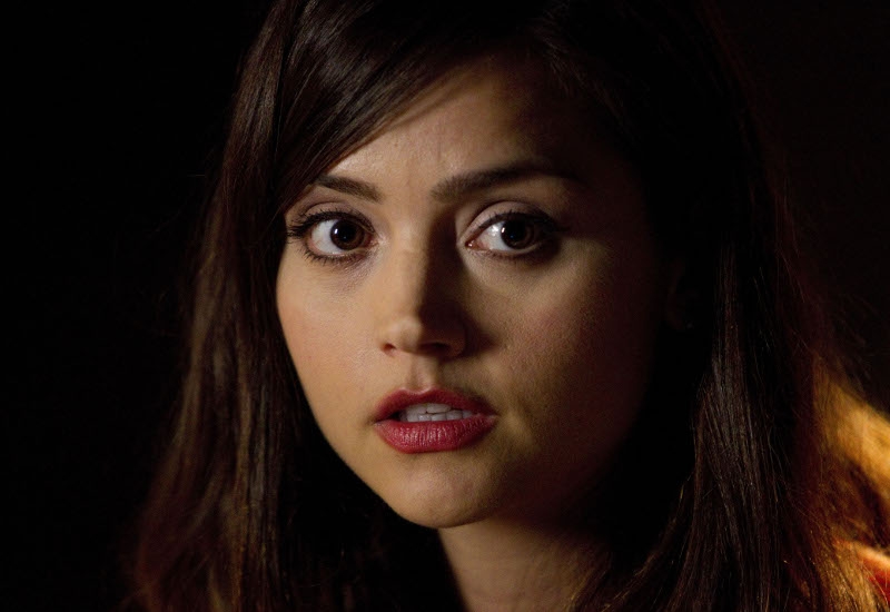 Jenna Coleman said Matt Smith's exit was "very emotional and overwhelming."