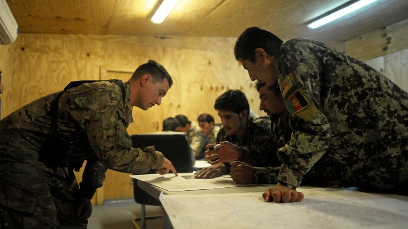 Afghan forces are due to take over security responsibilities next year