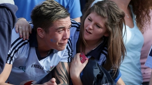 It was all too much for some Dublin fans as they saw their team relinquish the All-Ireland title