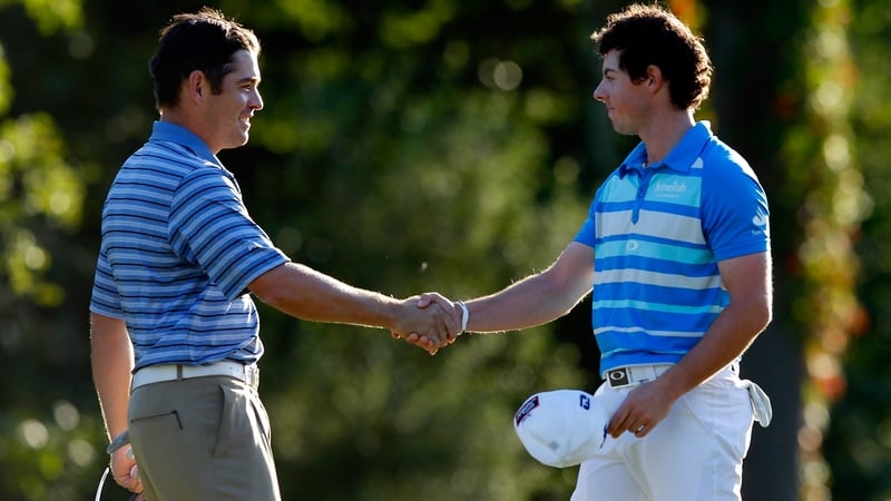 Rory McIlroy secured his fifth win on the PGA Tour on Monday after edging out Louis Oosthuizen