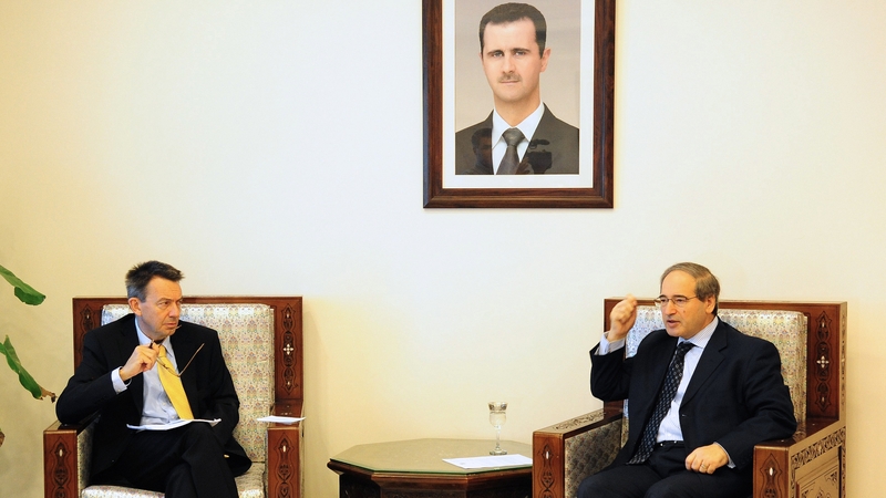Peter Maurer also met Syrian Deputy Foreign Minister Faisal al-Miqdad