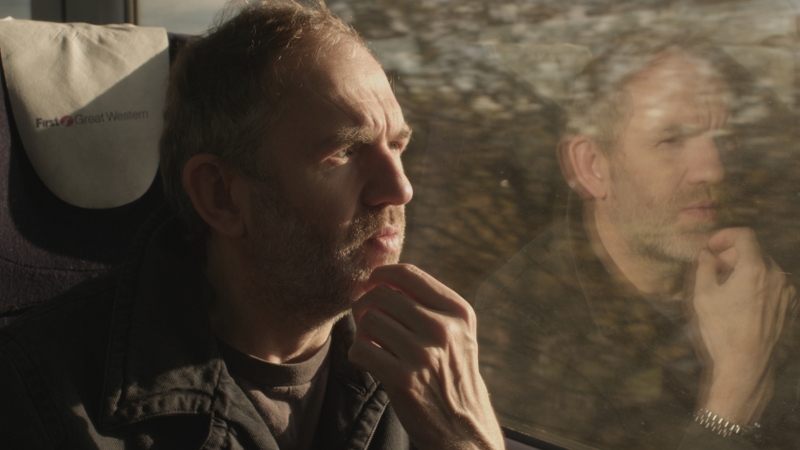 Stranger on a train -Anton Corbijn