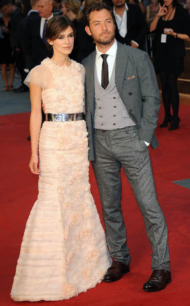Keira Knightley and Jude Law